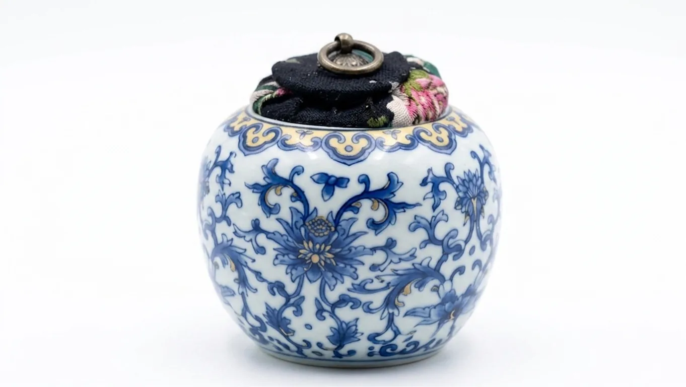 Blue Blossom Gongfu Tea Set — imaginea 3 din 5