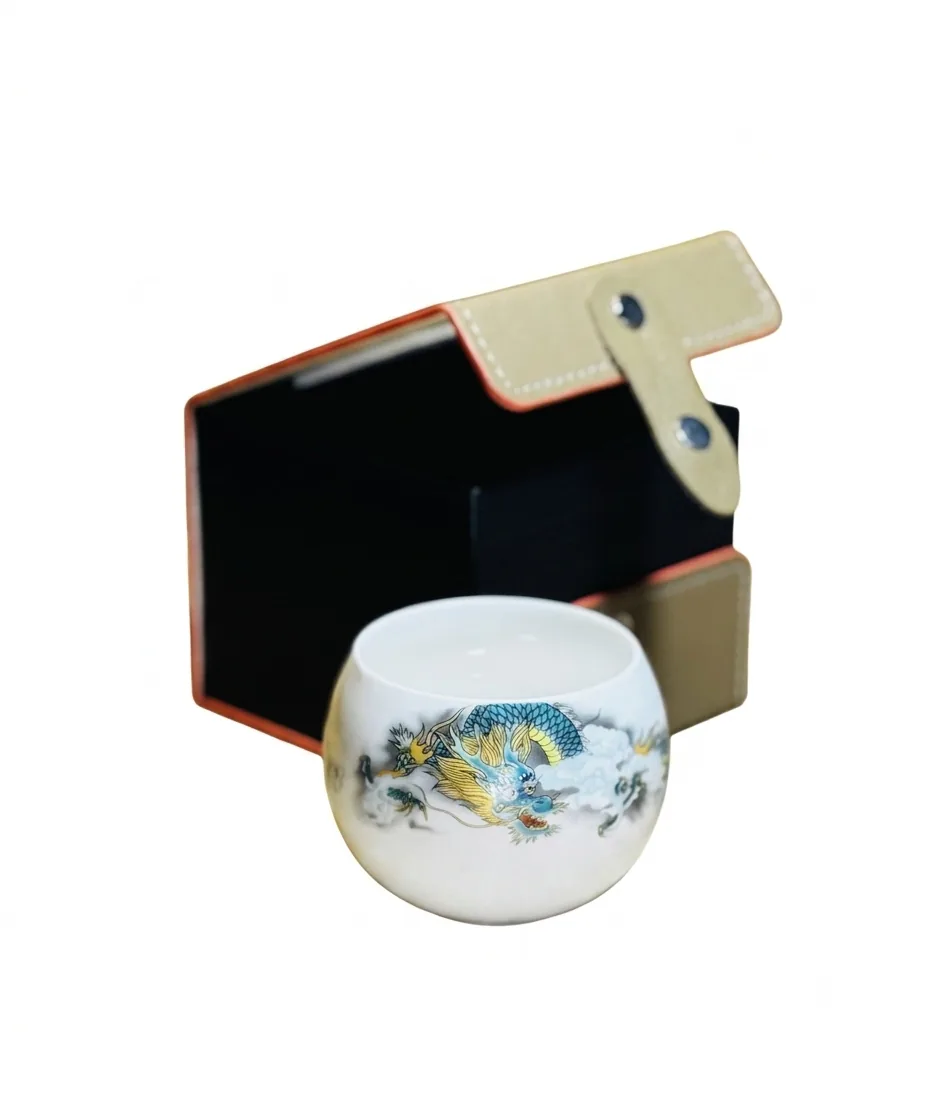 Ceașcă ceramică Lunavia cu geantă — imaginea 2 din 6