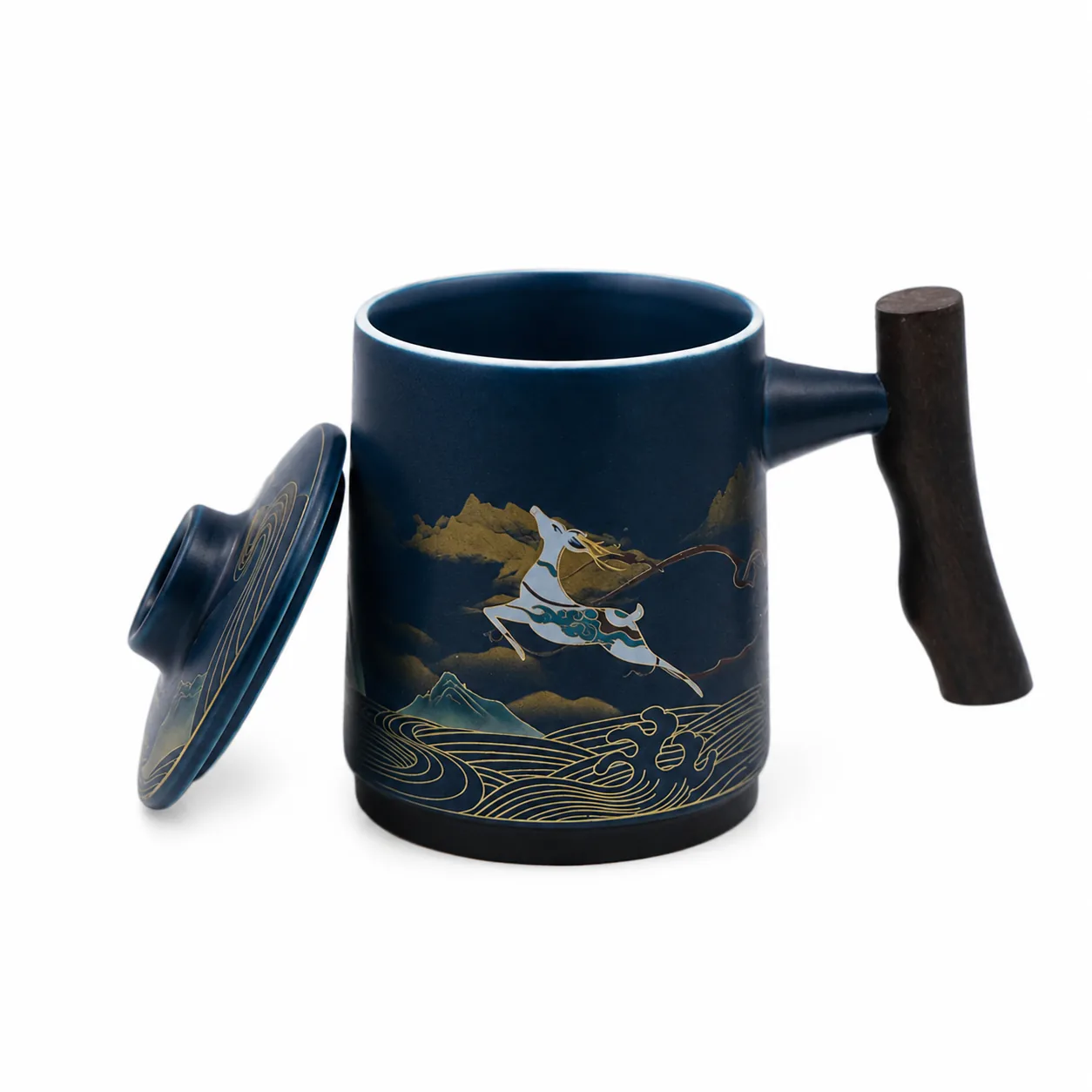 Imperial Blue Gaiwan Infuser — imaginea 1 din 4