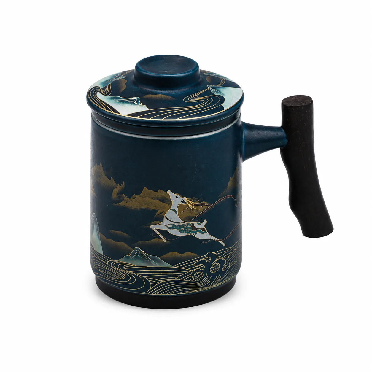 Imperial Blue Gaiwan Infuser — imaginea 2 din 4