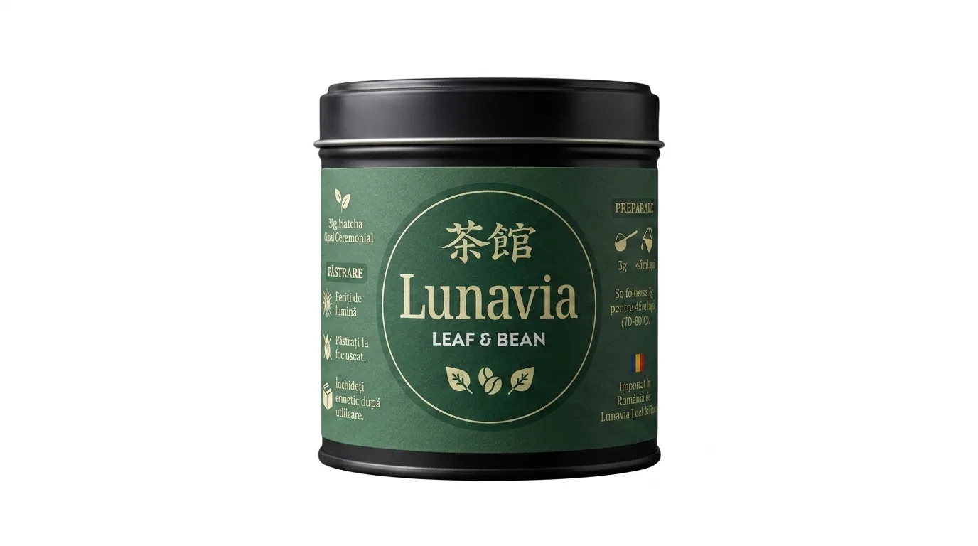 Lunavia Ceremonial Matcha – 30 g — imaginea 1 din 1